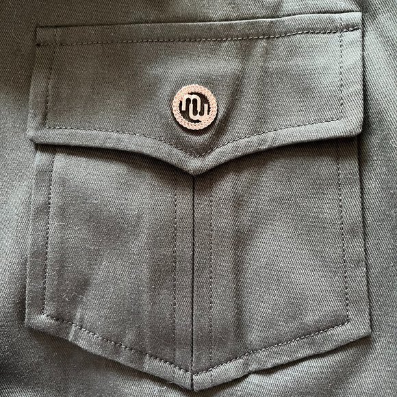 Maje Guesna Dark Khaki Jacket (NWT) - Picture 11 of 16